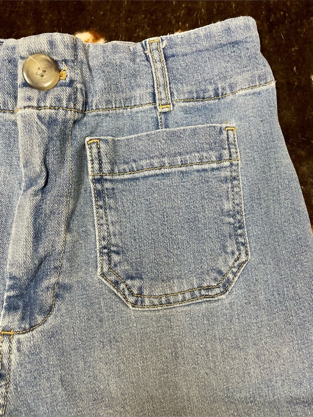 Anthropologie Pilcro Size 29 “The Skipper” Cropped Wide-Leg Jeans- gently used - Picture 6 of 14